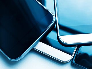 Tablets und Smartphones.