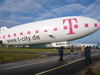 Telekom-Zeppelin in Friedrichshafen